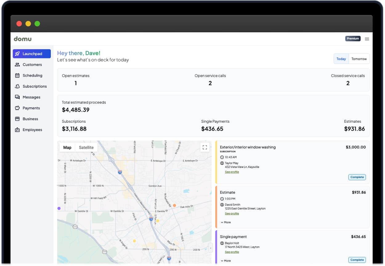 laptop framed payouts screen